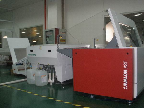 公司引進(jìn)第二臺AGFA CTP輸出機